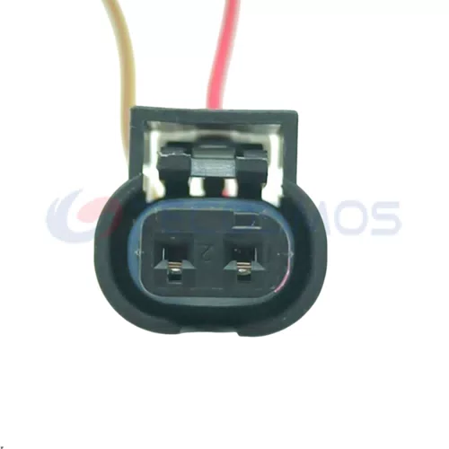 Auto Parts Fuel Injector Plug Car Connector Sensor Suitable for Volkswagen 2-pin Female 1-1718643-1 - image 2